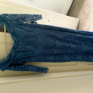 X scape lace dress NWT